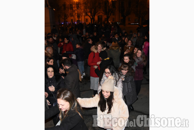 Pinerolo, capodanno in piazza, una bella festa
