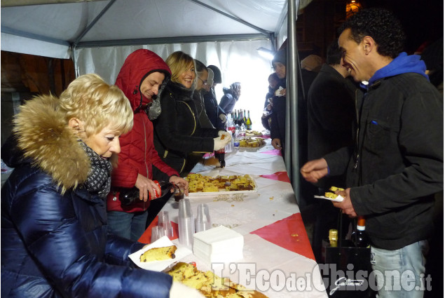 Pinerolo, capodanno in piazza, una bella festa