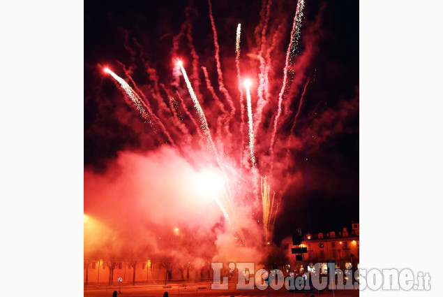 Pinerolo, capodanno in piazza, una bella festa