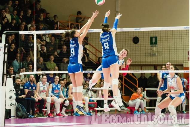 Volley A2 femminile: Eurospin Ford Sara Pinerolo beffato al tie-break