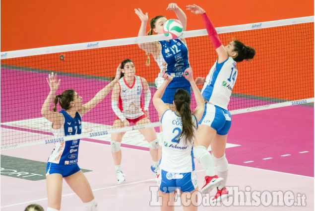 Volley A2 femminile: Eurospin Ford Sara Pinerolo beffato al tie-break