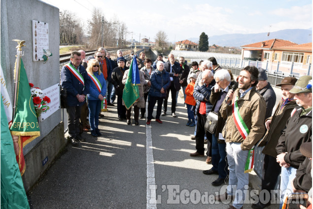 Pinerolo: L&#039;Anpi Commemora i fucilati di Ponte Chisone