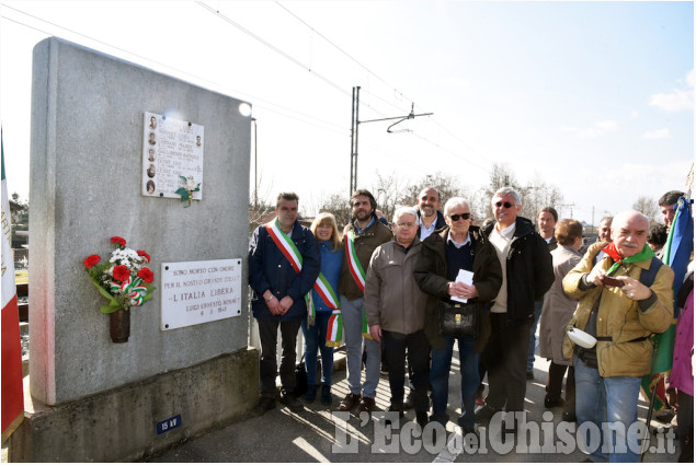 Pinerolo: L&#039;Anpi Commemora i fucilati di Ponte Chisone