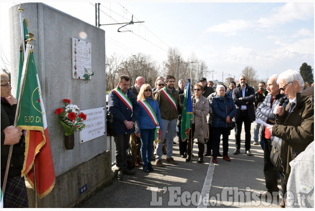 Pinerolo: L&#039;Anpi Commemora i fucilati di Ponte Chisone