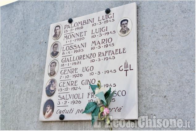 Pinerolo: L&#039;Anpi Commemora i fucilati di Ponte Chisone