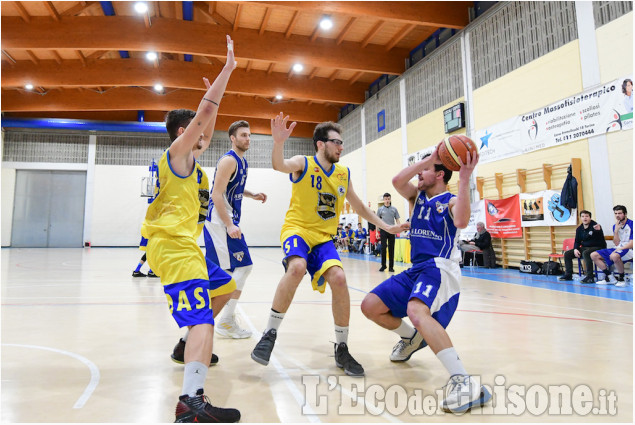 Basket C Silver,l&#039;Oasi s&#039;arrende alla verve pinerolese