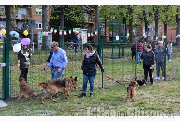 Pinerolo: Nuova area sgambamento cani