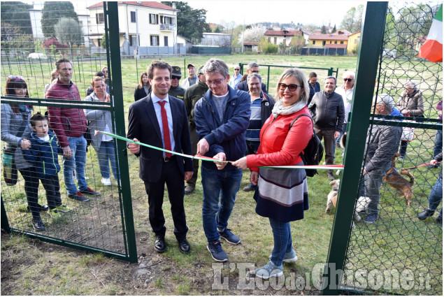 Pinerolo: Nuova area sgambamento cani