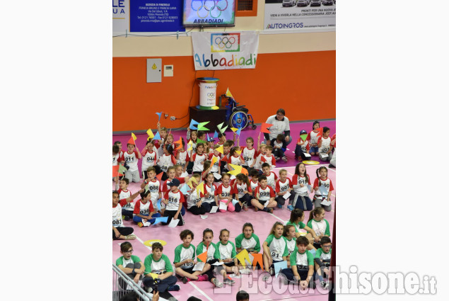 Abbadiadi ,Piccoli atleti al palazetto dello sport