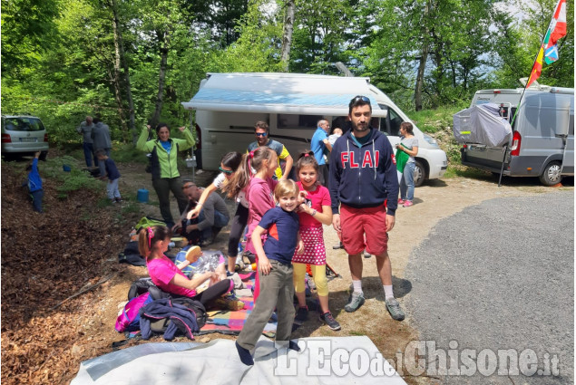 Giro d&#039;Italia: l&#039;attesa sulle strade del Pinerolese