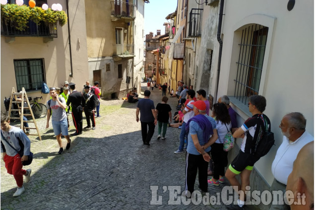 Giro d&#039;Italia: l&#039;attesa sulle strade del Pinerolese