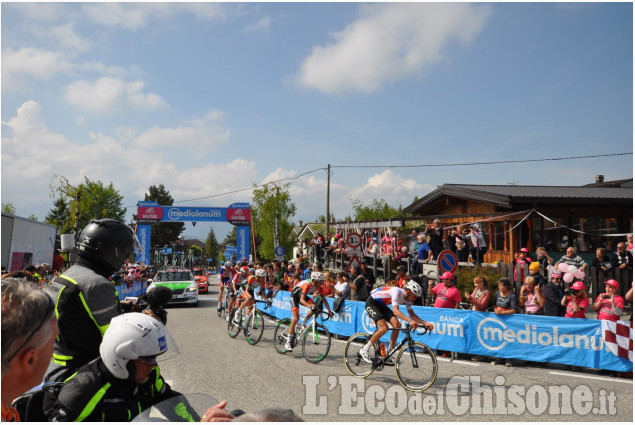 L&#039;arrivo a Montoso: il Gran premio della montagna di Brambilla