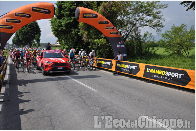 Giro d'Italia 2019: la partenza delal tappa Pinerolo-Ceresole Reale Giro d'Italia 2019: la partenza della tappa Pinerolo-Ceresole Reale