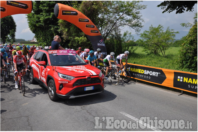 Giro d'Italia 2019: la partenza delal tappa Pinerolo-Ceresole Reale Giro d'Italia 2019: la partenza della tappa Pinerolo-Ceresole Reale