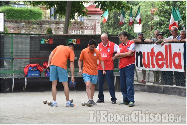 Pinerolo:  Bocce titolo Nazionale categoria C