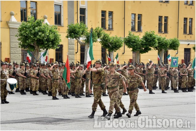 Pinerolo :Cerimonia per il rinnovo del Drappo della Bandiera e Festa del 3°Alpini