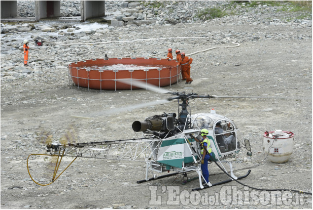 Elicotteri e Canadair per il Vandalino