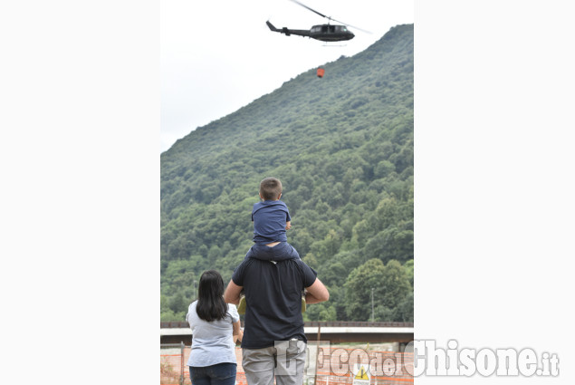 Elicotteri e Canadair per il Vandalino