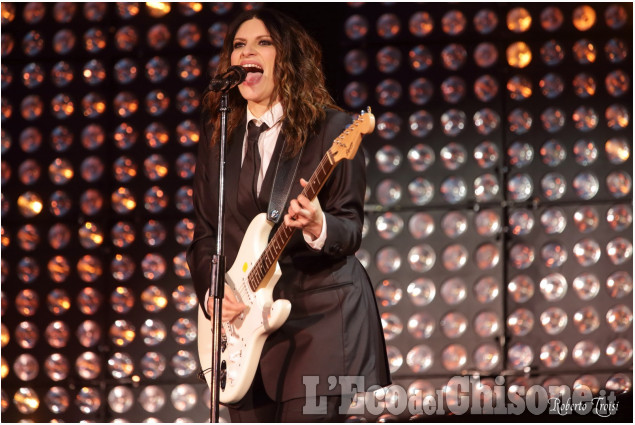 Laura Pausini e Biagio Antonacci all&#039;Olimpico di Torino