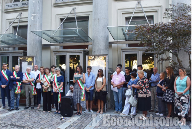 Pinerolo non dimentica il tragico crollo di Genova