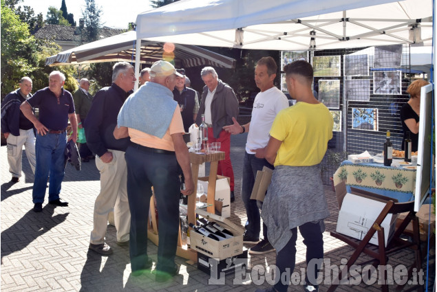 Cumiana, produttori agricoli nei giardini Tassone