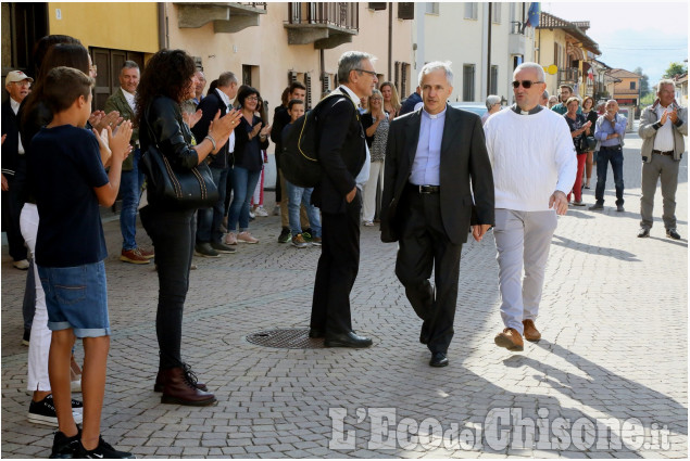 Lombriasco ,nuovo parroco in paese