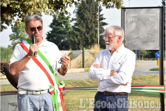 Buriasco del parco scultoreo “Pietro Garis”.