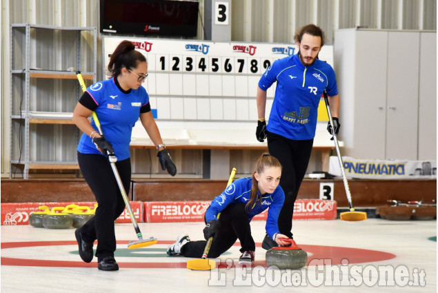 Curling ,Pinerolo ripetuta la finale tricolore misto