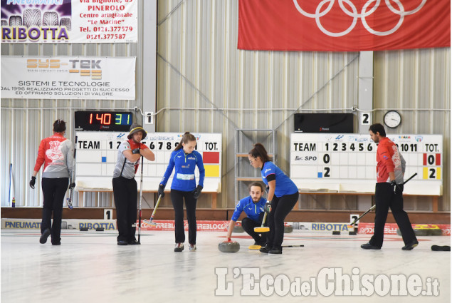 Curling ,Pinerolo ripetuta la finale tricolore misto