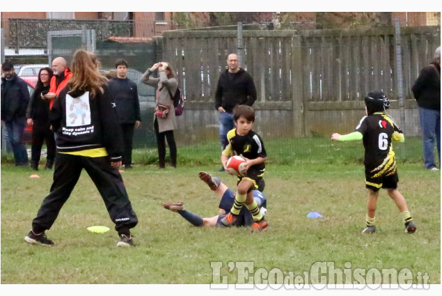 Rugby: concentramento di bambini a Volvera