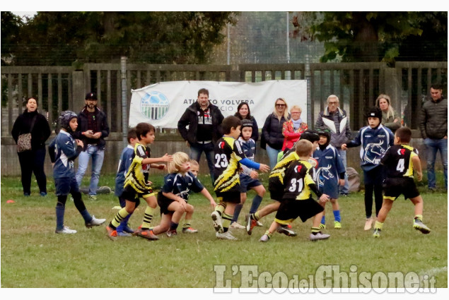 Rugby: concentramento di bambini a Volvera