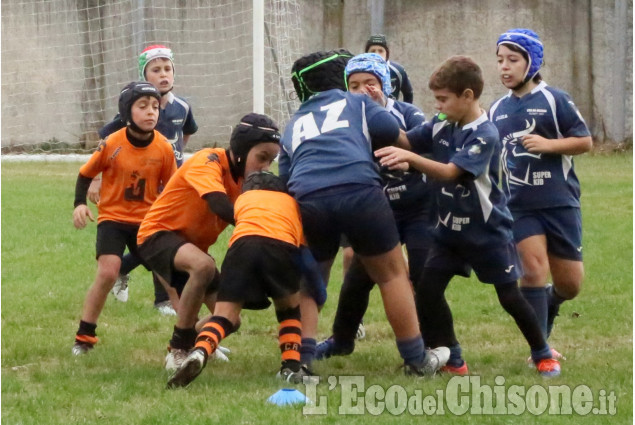 Rugby: concentramento di bambini a Volvera