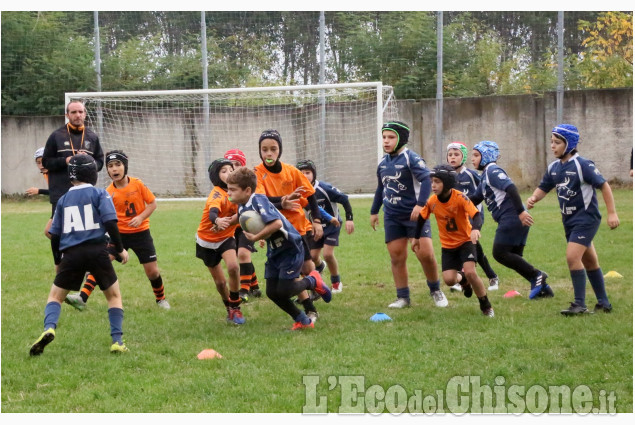 Rugby: concentramento di bambini a Volvera