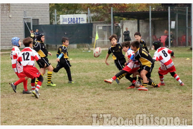 Rugby: concentramento di bambini a Volvera