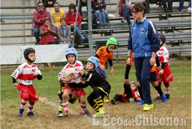 Rugby: concentramento di bambini a Volvera