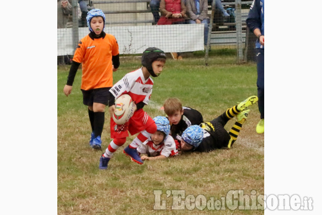 Rugby: concentramento di bambini a Volvera