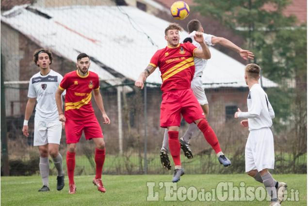 Calcio: Pancalieri e Cavour si dividono la posta nel derby