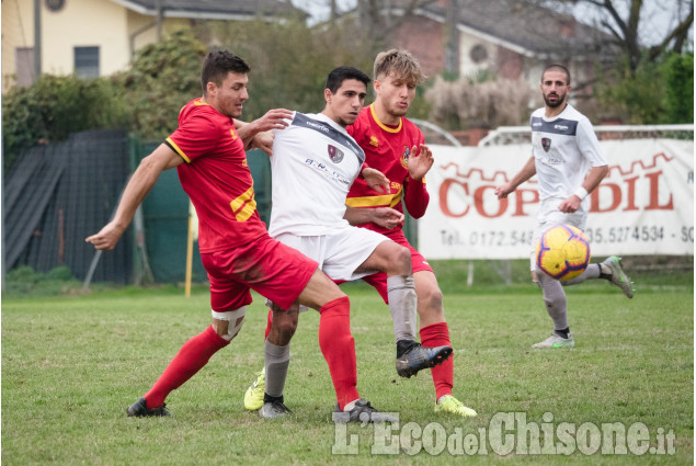 Calcio: Pancalieri e Cavour si dividono la posta nel derby