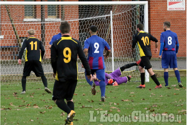 Calcio Prima categoria: Pinasca riprende Orbassano 