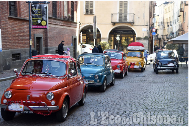 Pinerolo, la parata delle 500