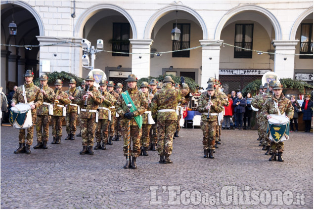 Pinerolo: la Fanfara  Alpina Taurinense 