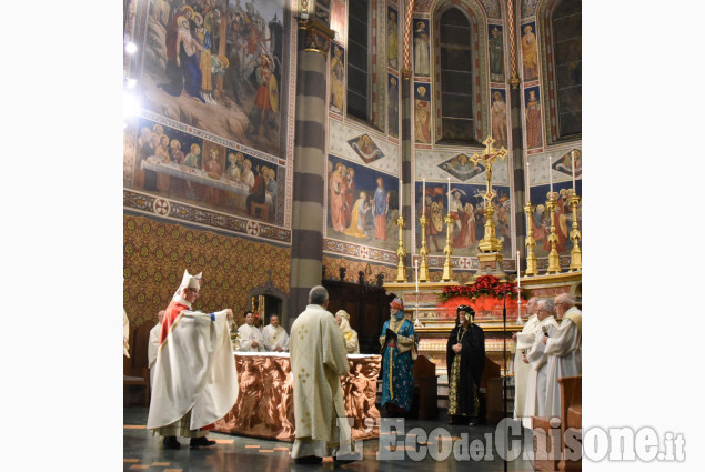 Pinerolo: In Duomo Messa per la pace e dei popoli