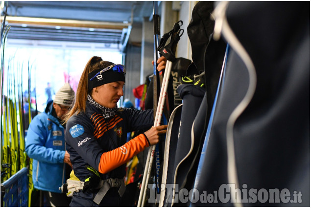 Sci nordico, le immagini dell’intensa mattina di Alpen Cup a Pragelato 