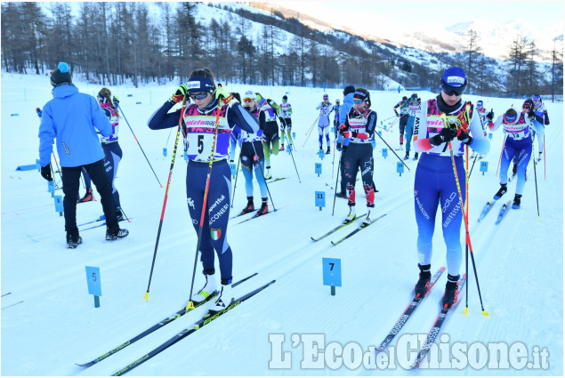 Sci nordico, le immagini dell’intensa mattina di Alpen Cup a Pragelato 