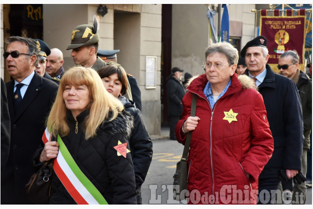 Pinerolo: corteo per il Giorno della Memoria 