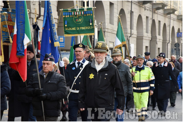 Pinerolo: corteo per il Giorno della Memoria 