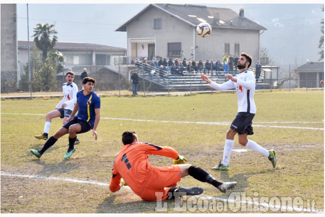 Calcio Prima categoria: Pinasca stende S. Secondo 