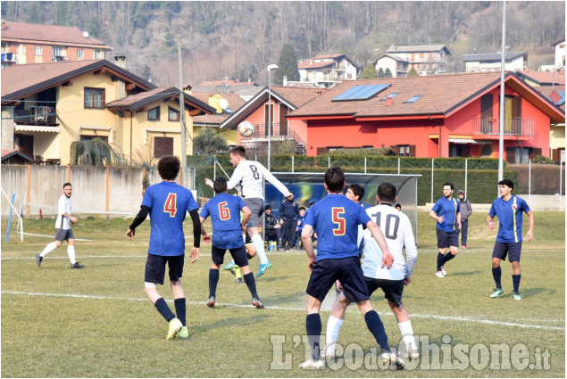 Calcio Prima categoria: Pinasca stende S. Secondo 