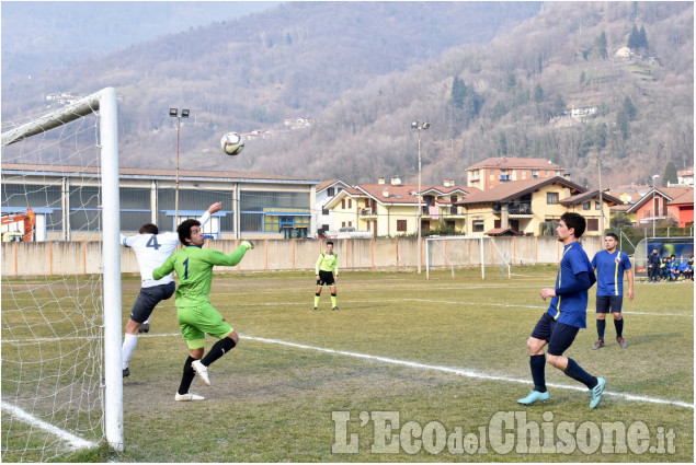 Calcio Prima categoria: Pinasca stende S. Secondo 