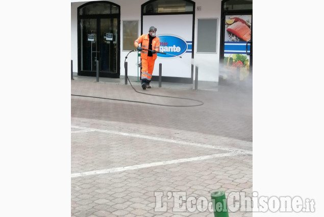 Pulizia strade a Villafranca